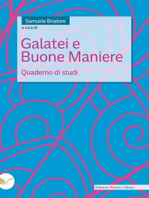 cover image of Galatei e Buone Maniere